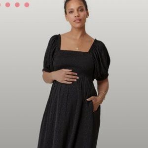 HATCH The Elia Dress in Black Floral Sz 1
